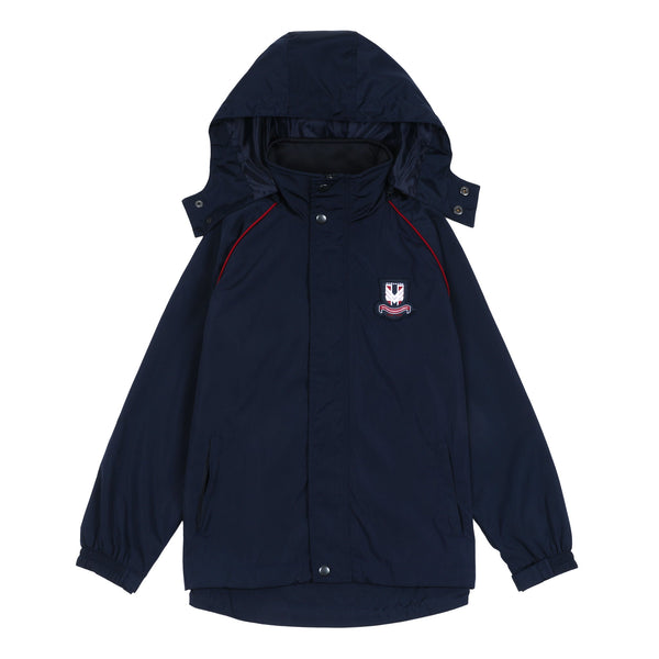 Victoria Shanghai School Uniform - Kids 2 in 1 Full-Zip Jacket - Navy ...